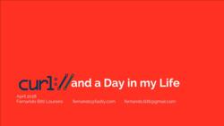 Thumbnail image of curl and a day in my life